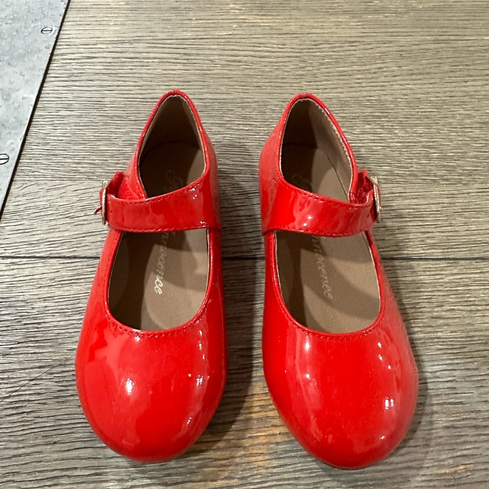 Age of innocence leather shoes girls